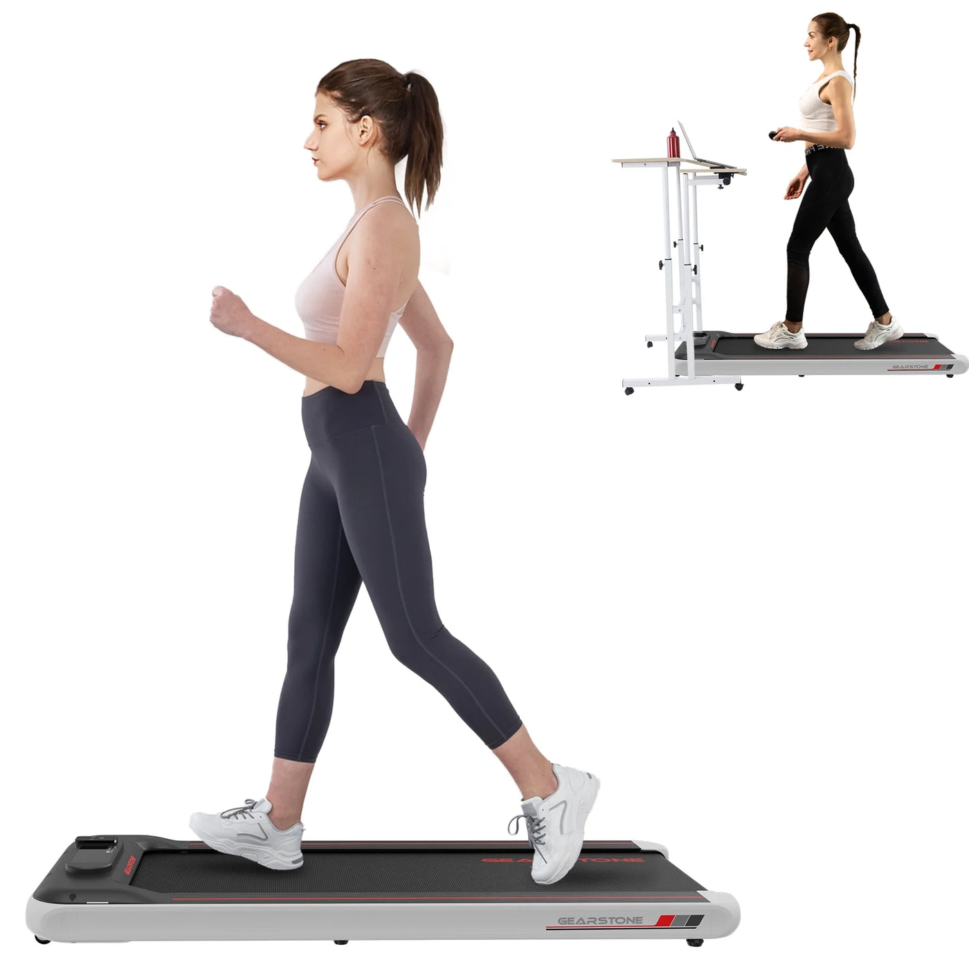 Treadmill for Walking Pad, Alloy Steel under Desk Treadmill