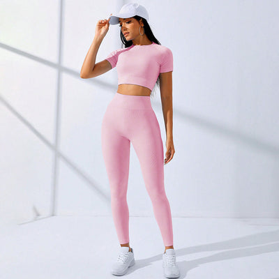 Elevate Your Workout with Our Stylish High Waist Yoga Clothes Suit - Perfect for Every Season!