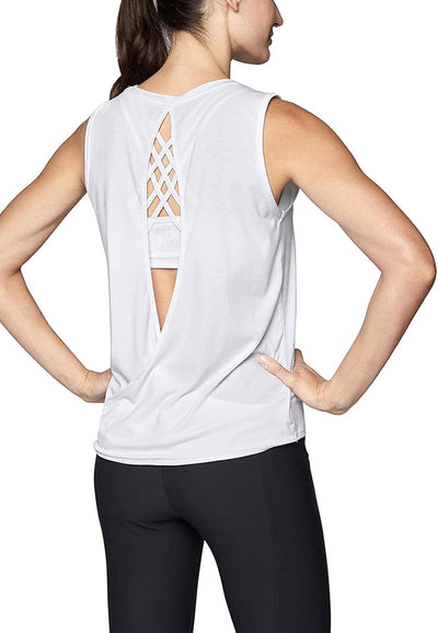 Elevate Your Workout with Our Stylish Open Back Yoga Tops for Women - Perfect for Running and Fitness!
